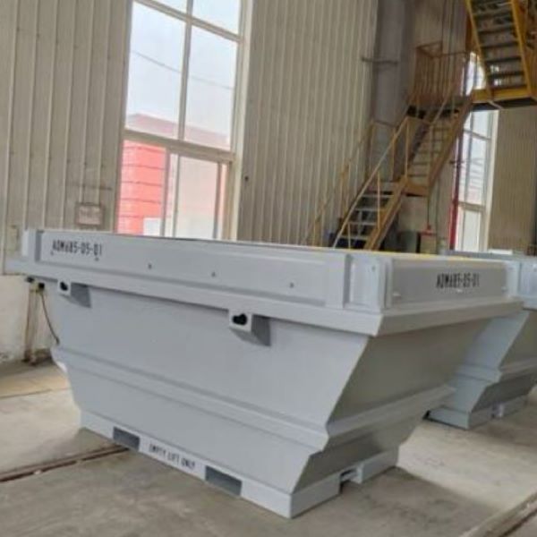Offshore trash skip